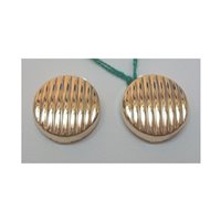 Manschettenknöpfe Damiata Gioielli Herr in Gelbgold 657/102/3 - 657/102/3